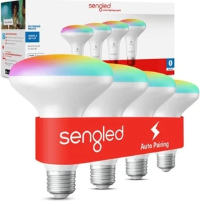 Sengled Alexa Light Bulb, BR30, S1 Auto Pairing with Alexa Devices, Smart Flood - Picture 1 of 13