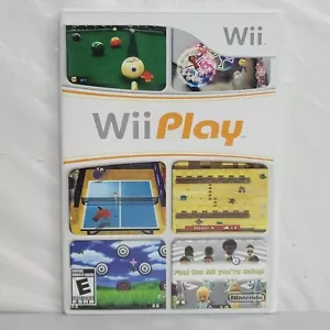 Wii Play Game (Nintendo Wii, 2007) Games Multi Sports Complete - Picture 1 of 3