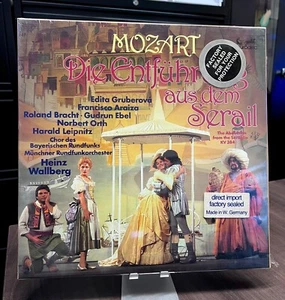 Mozart The Abduction from the Seraglio 3 LP Box Eurodisc German Import - Imagen 1 de 2