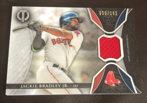 2017 TOPPS TRIBUTE JACKIE BRADLEY JR RELIC 56/192 RED SOX NICE ๐ - Picture 1 of 2