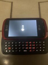 LG Xpression / Expression C395 Red Black ( AT&T ) Slide (Read Description)