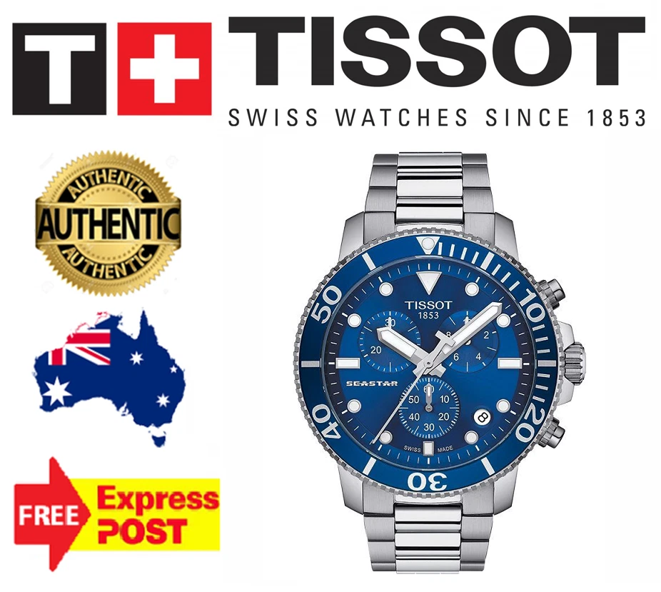 Tissot Seastar 1000 Blue Men's Watch - T120.417.11.041.00
