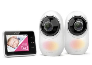 VTech RM2751 7cm Smart WiFi 1080p HD 2-Camera Video Baby Monitor Home security - Picture 1 of 2
