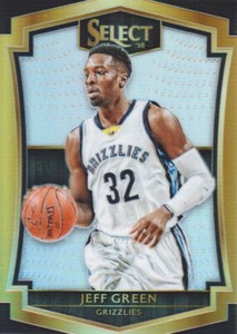 2015-16 Select Basketball Prizms Silver #184 Jeff Green PRE