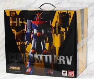 Dx-03 Combattler V 35 cm Soul Of Chogokin DX Bandai Tamashii Nations - Picture 1 of 10