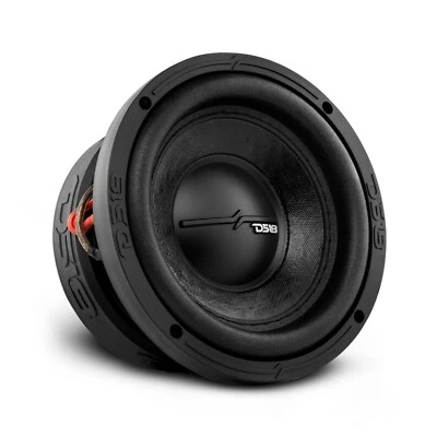 Subwoofer de audio para automóvil DS18 ZR6.2D 6,5" con bobina de voz doble de 600 vatios 2 ohmios Foto 1 de 4