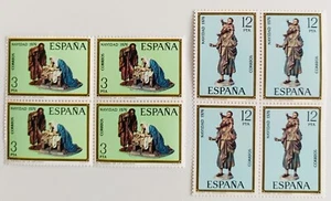 España 2 Bloques de 4 Sellos Edifil 2368/69. Navidad. - Imagen 1 de 1