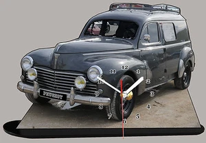 AUTO PEUGEOT 203 BREAK-01, AUTO IN OROLOGIO MINIATURA - Bild 1 von 1
