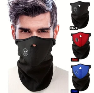 Mascarilla A Prueba De Polvo y Viento De Invierno Con Cuella Ciclistas Moteros - Imagen 1 de 7