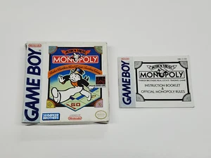 Monopoly Auténtico Nintendo Game Boy Caja y Manual *dañado - Imagen 1 de 20
