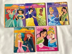 DISNEY PRINCESS Smart Pad Reading Books Lot of 5 - Picture 1 of 3
