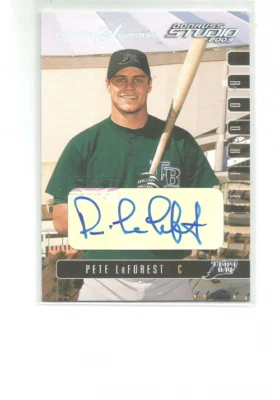 2003 STUDIO PRIVATE SIGNINGS #82 PETE LAFOREST   AUTO  005/200 - Image 1 of 2