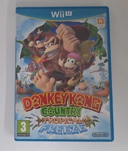 Donkey Kong Country Tropical Freeze for Wii U PAL Region Only Used Untested - Picture 1 of 4