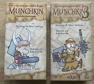 Steve Jackson Munchkin & Munchkin 3 Card Games (Spanish) - Picture 1 of 2