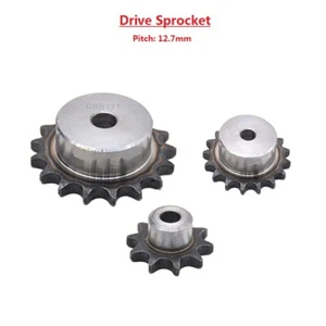 08B 9-60T Roller Chains Sprocket With Step Pitch 1/2" 12.7mm For #40 Drive Chain - Picture 1 of 9