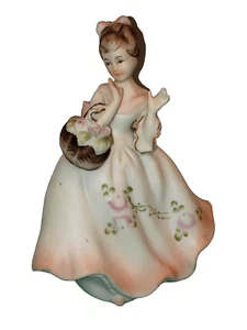 Vintage Lenwile Ardalt Japan handbemalte Porzellan Southern Belle Figur - Bild 1 von 5