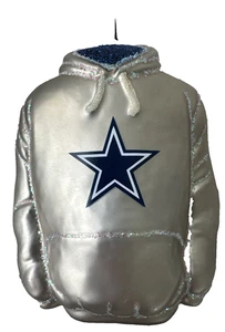 Old World Christmas Dallas Cowboys Hoodie Car Mirror Charm – NFL Holiday Decor - Picture 1 of 4