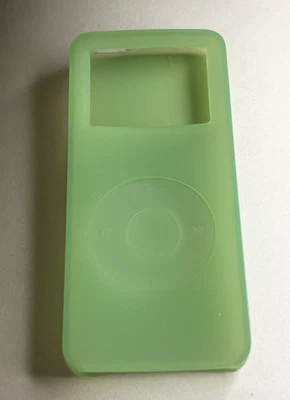 Silicone Skin Cover for iPod Nano 1st Generation - Green - Image 1 of 4