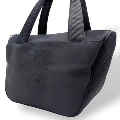 Bolso de Mano Yves Saint Laurent Bolso de Mano Nylon Azul Marino Para Mujer Informal Usado Japón Foto 1 de 4