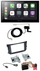 Pioneer USB MP3 2DIN Bluetooth DAB Autoradio für Smart ForTwo 2010-14 Quadlock - Bild 1 von 10