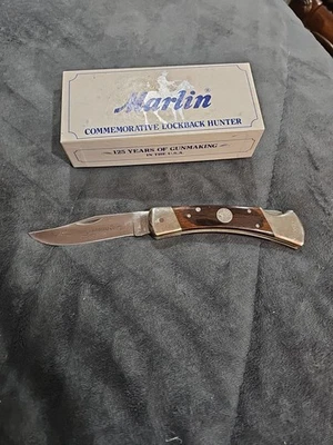 Cuchillo Camillus Cazador Cerradura Conmemorativo 125 Aniversario Marlin Foto 1 de 4