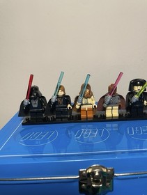 Lego Star Wars Light Up Lightsaber Minifigure Lot Anakin Vader Luminara Mace etc