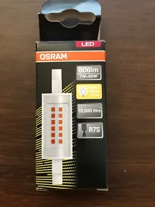 OSRAM 7W R7S LED Star Line 78mm 60 watt Warm White 806 lumen Lamp - BRAND NEW! - Picture 1 of 2