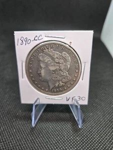 1890-CC Morgan Silver Dollar- Key Date & Collector Appeal!-RARE - Picture 1 of 2