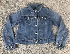 Gap Kids Denim Jean Jacket Girls XXL 14 16 Classic Style - Picture 1 of 14