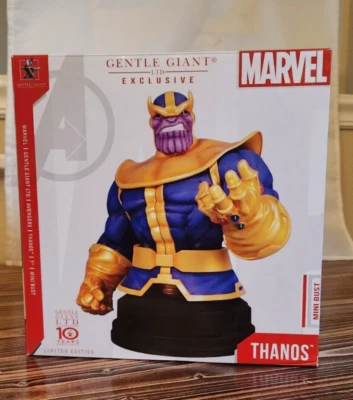 Mini Busto Gentle Giant Exclusivo THANOS Marvel Avengers #3/500 SELLADO Foto 1 de 4