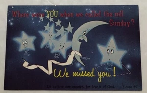 We Missed You Sunday. Postcard (G2) - Picture 1 of 2