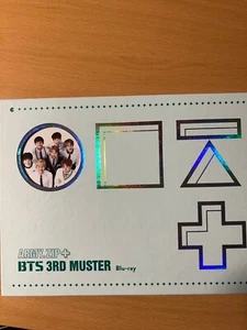 BTS 3rd MUSTER Blu-ray Jungkook Standing Paper2CD+16p Booklet Opened Box K-POP - Picture 1 of 6