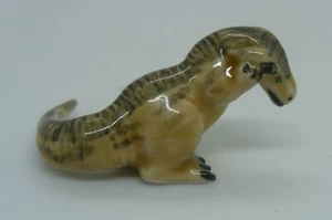 Clima Miniatura Porcelana Dinosaurio Tiranosaurio Cola Currida E792 Retirado - Imagen 1 de 2