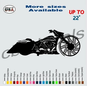 Cbcdecals- Bagger Street Glide Vinyl Decal Sticker - Bild 1 von 2