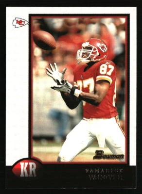 Tamarick Vanover 1998 Bowman #69  Football Card - Image 1 of 2
