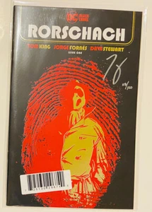 DC Rorschach #1 Signed Tom King Comic - Picture 1 of 4