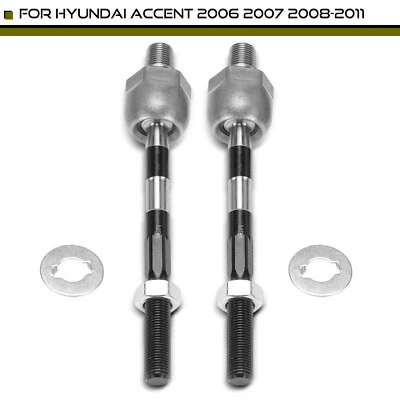 2 конца анкерного стержня для Hyundai Accent 2006 2007 2008 2009 2010 2011 передняя внутренняя сторона - Изображение 1 из 4