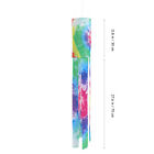 Rainbow Tie Dye Windsock Flag for Outdoor Decoration