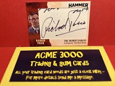 Unstoppable HAMMER Horror Series 1 RICHARD PASCO Dr Zargo Cut Autograph Card RP1