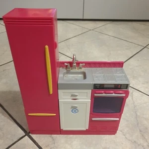 Mattel, Barbie, Malibu, Küchenmöbel Set mit Geräten und Zubehör - Bild 1 von 4