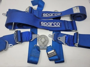 2012 Sparco Motorsport Racing 6 point 3" cam lock racing harness. FIA outdated - Picture 1 of 7