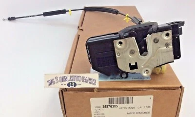 Chevrolet Avalanche Silverado 2008 conductores actuador de bloqueo de puerta lateral izquierda nuevo OEM Foto 1 de 4