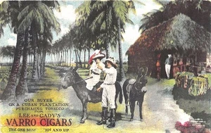Postal Publicitaria Lee and Cady's Varro Cuban Cigars - Imagen 1 de 2
