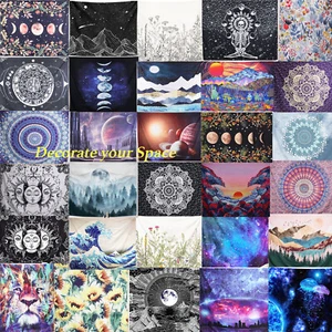 Hippie Psychedelisch Wandteppich Dekoration Wandbehang Decke Kunst Wohndeko USA  - Bild 1 von 207