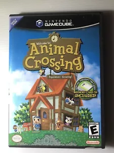 Animal Crossing (Nintendo GameCube, 2002) no memory card and no manual - Picture 1 of 5