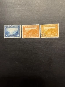 Us Stamps Scott #399,400,400a-used Ng - Picture 1 of 2