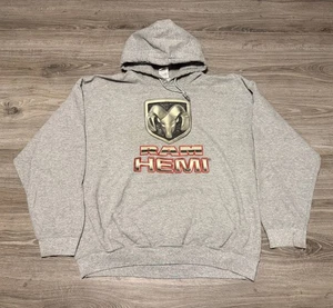 De colección Dodge RAM HEMI Camión Gris Gráfico Pullover Polar Sudadera con Capucha Adulto Talla XL - Imagen 1 de 6