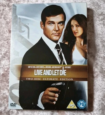 James Bond - Live and Let Die - Roger Moore - 2 Disc Ultimate Ed free postage - Image 1 of 4
