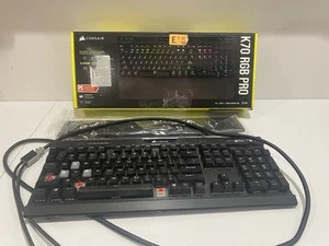 Corsair K70 RGB MK.2 RAPIDFIRE (CH9109018NA) Wired Gaming Keyboard * Read - Picture 1 of 6