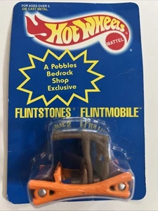HOT WHEELS "FLINTSTONES FLINTMOBILE" CAVEMOBILE COLLECTABLE 1/64 SCALE-DIECAST - Picture 1 of 4